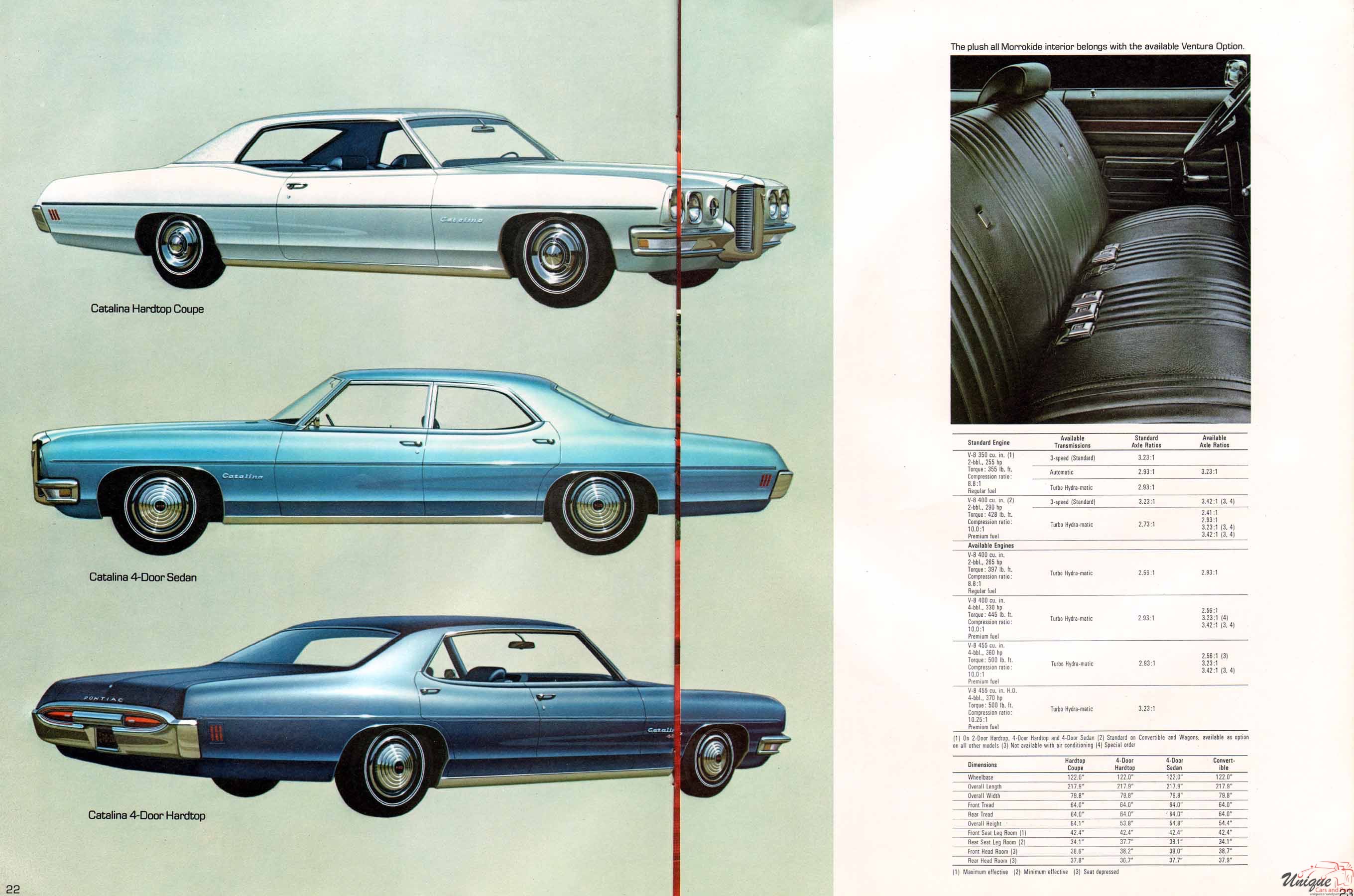 1970 Pontiac Full-Line Prestige Brochure Page 5